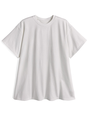 ラウンドネックTシャツ