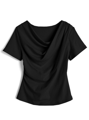 ドレープカシュクールトップス