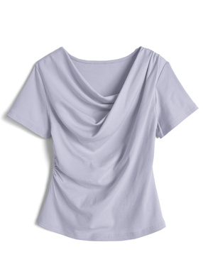 ドレープカシュクールトップス