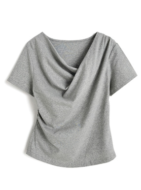 ドレープカシュクールトップス