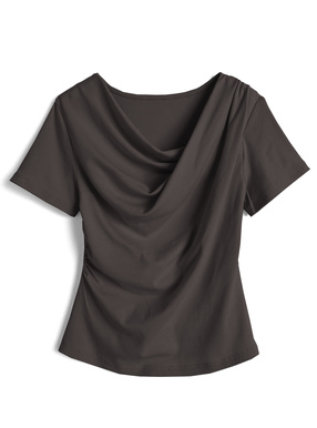 ドレープカシュクールトップス