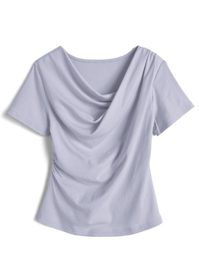 ドレープカシュクールトップス