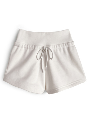 ウエストリブスウェットショートパンツ