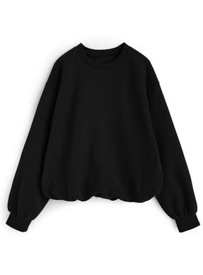 2Wayルーズスウェットトップス