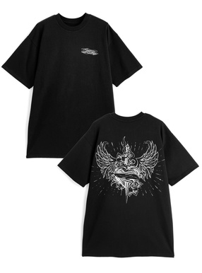 グラフィックプリントTシャツ