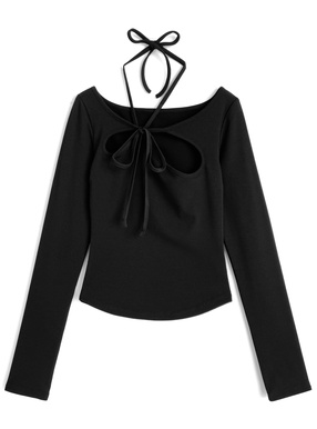 2Wayカットアウトリボントップス