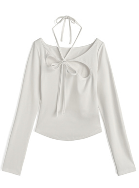 2Wayカットアウトリボントップス