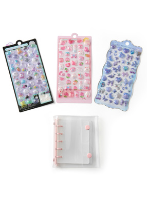 ぷくぷくシール帳セット