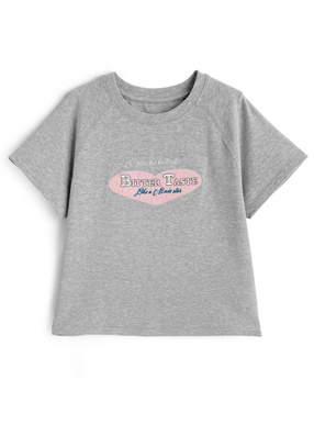 フェルトロゴラグラン刺繍Tシャツ