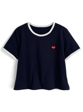 ハートロゴリンガーTシャツ