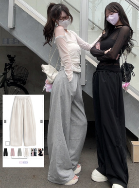 カーブラインスウェットパンツ