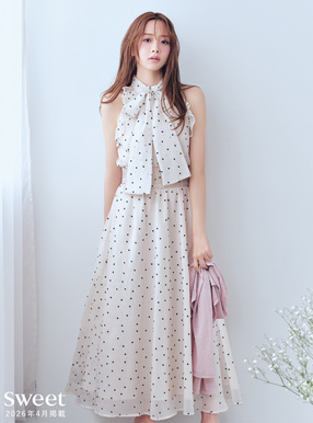 森香澄 接触冷感フレアスリーブシアーカーディガン