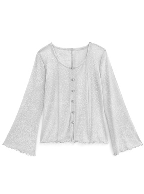 ラメチュールトップス