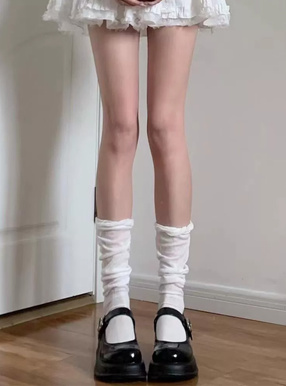ギャザーハイソックス