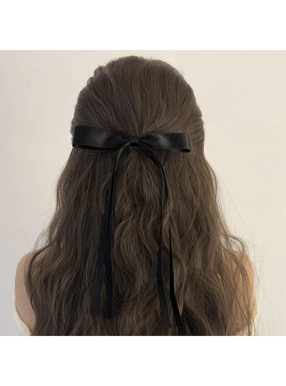 ナローリボンヘアクリップ