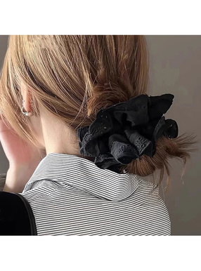 コットンレースシュシュ