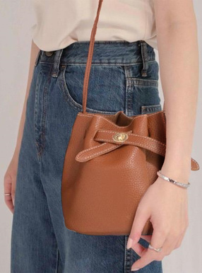 巾着ミニショルダーバッグ