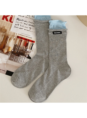 ロゴ配色リブソックス