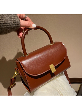 2Wayワンハンドルフラップミニバッグ