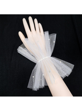 チュールパールカフス