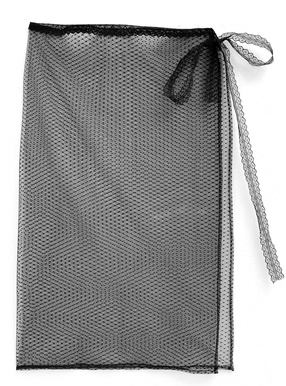 ドットレースラップスカート