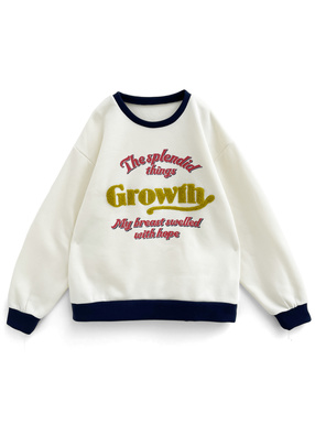 サガラロゴ刺繍スウェットトップス