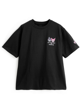 サンリオキャラクターズ マイメロディ＆クロミアニバーサリー刺繍Tシャツ