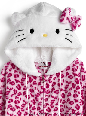 サンリオキャラクターズコラボ レオパードキティオールインワン