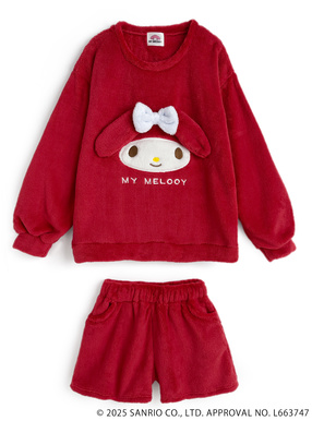 サンリオキャラクターズ　マイメロディボアセットアップ