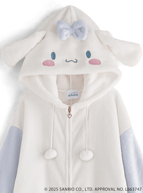 サンリオキャラクターズコラボ　シナモロールオールインワン