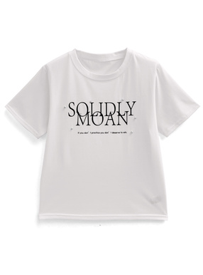 パールロゴプリントTシャツ