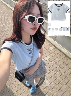 チェリーロゴリンガーTシャツ