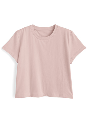 ショート丈Tシャツ