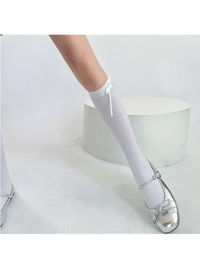 ミニリボンハイソックス