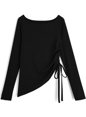 ドロストアシンメトリートップス