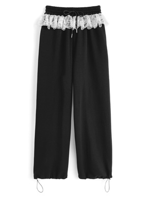 2Wayウエストレースフリルパンツ