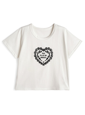 ドット絵プリントTシャツ