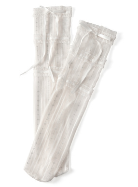 フリルリボンシアーソックス