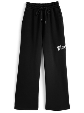 ロゴ刺繍スウェットパンツ