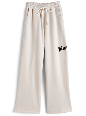 ロゴ刺繍スウェットパンツ