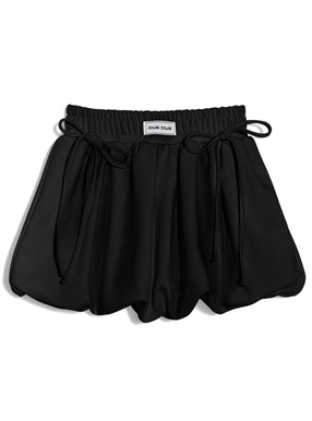 ダブルリボンバルーンスウェットショートパンツ