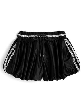 レースラインバルーンショートパンツ