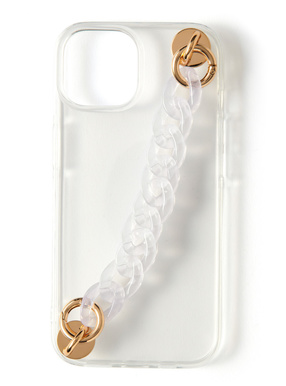 クリアスマホチェーンストラップ