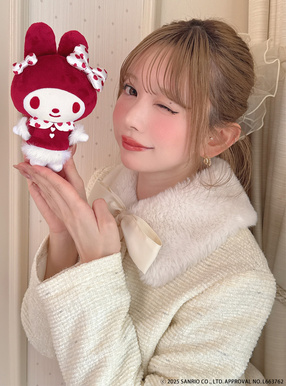サンリオキャラクターズコラボ　マイメロディクリスマスマスコット