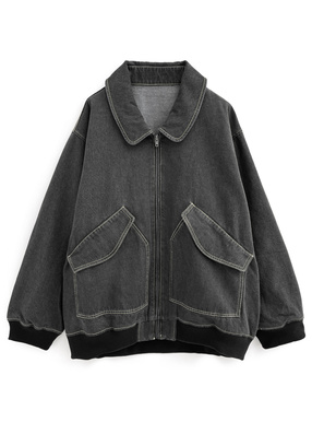 ビッグポケットデニムジャケット