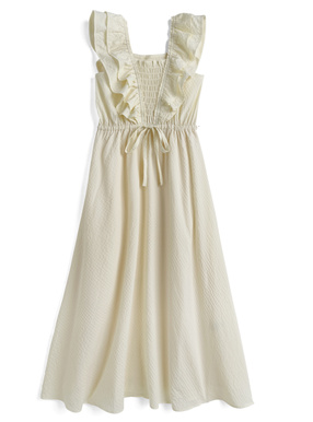 フリルリボンワンピース