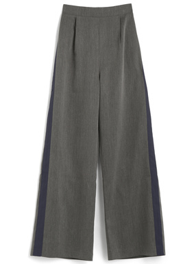 サイドラインワイドパンツ