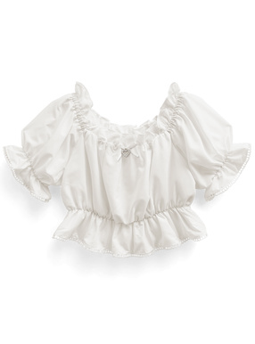 2Wayハートリボンブラウス