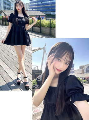 2Wayふくれストライプワンピース