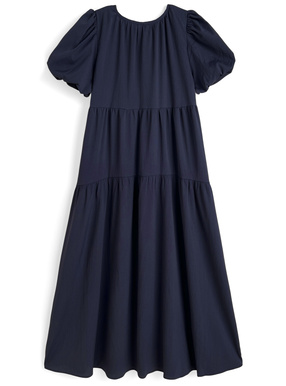 2way楊柳バルーンスリーブワンピース